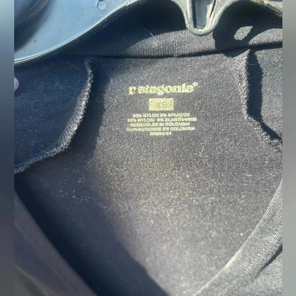 EUC Patagonia Black Eva Luna Dress size XS outdoors casual work spring - Picture 3 of 6